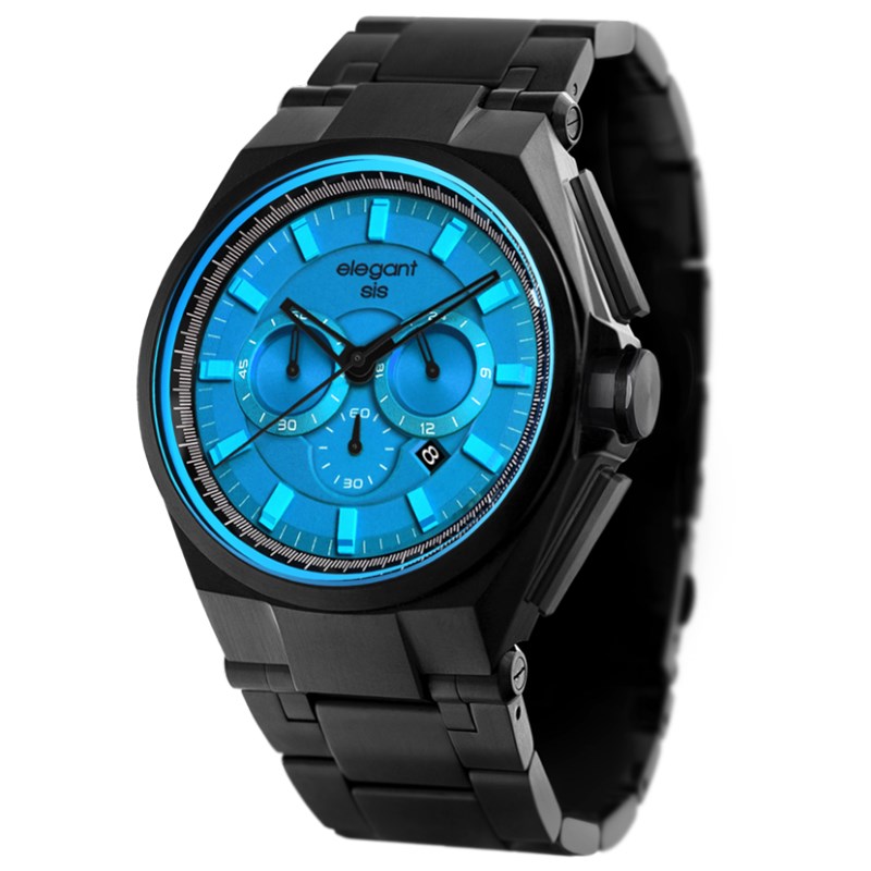 elegantsis 愛樂時-碼表計時-JT61、JT66 -夏日極限運動風-ELJT61-OU03MA-45MM