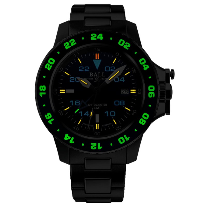 BALL WATCH 瑞士波爾錶-Engineer Hydrocarbon 工程師碳氫系列-DG2018C-S10C-BK-42mm