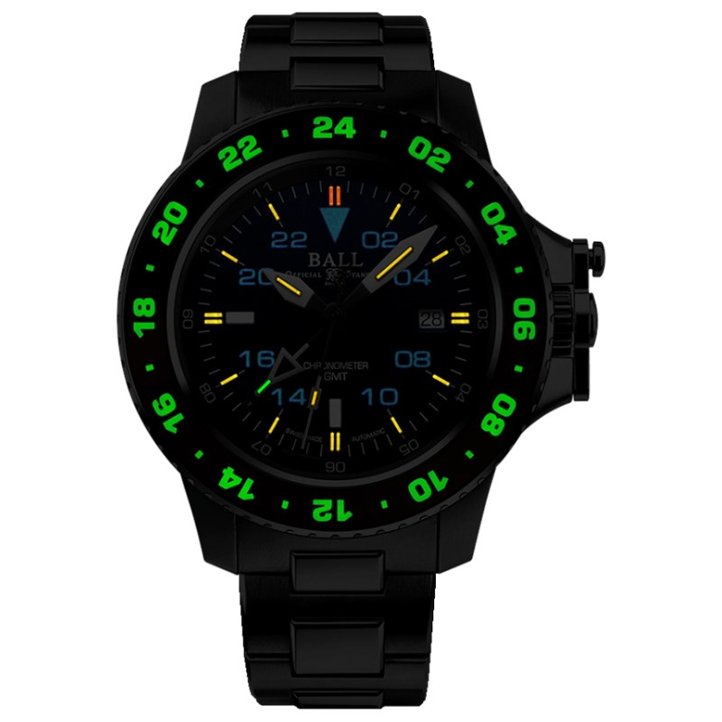 BALL WATCH 瑞士波爾錶-Engineer Hydrocarbon 工程師碳氫系列-DG2018C-S12C-BK-42mm