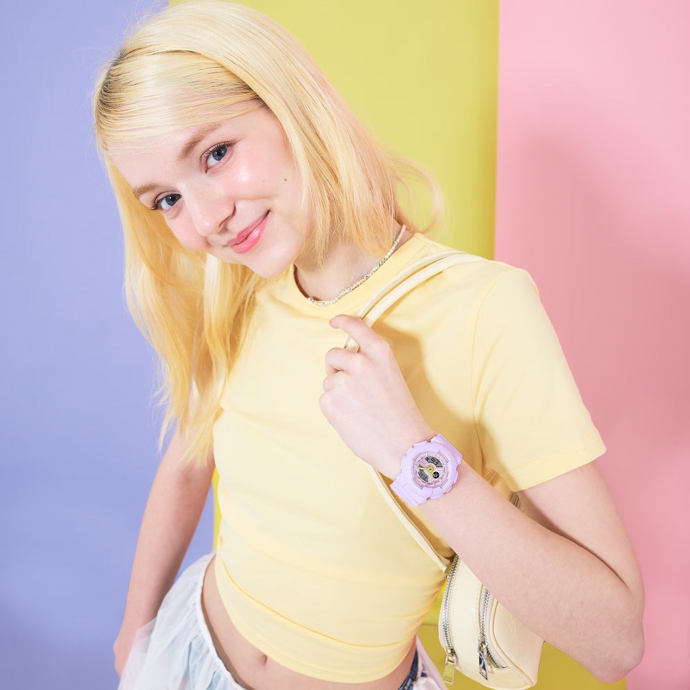 CASIO卡西歐-BABY-G-BA-110 系列-BA-110AH-6A-43.4mm