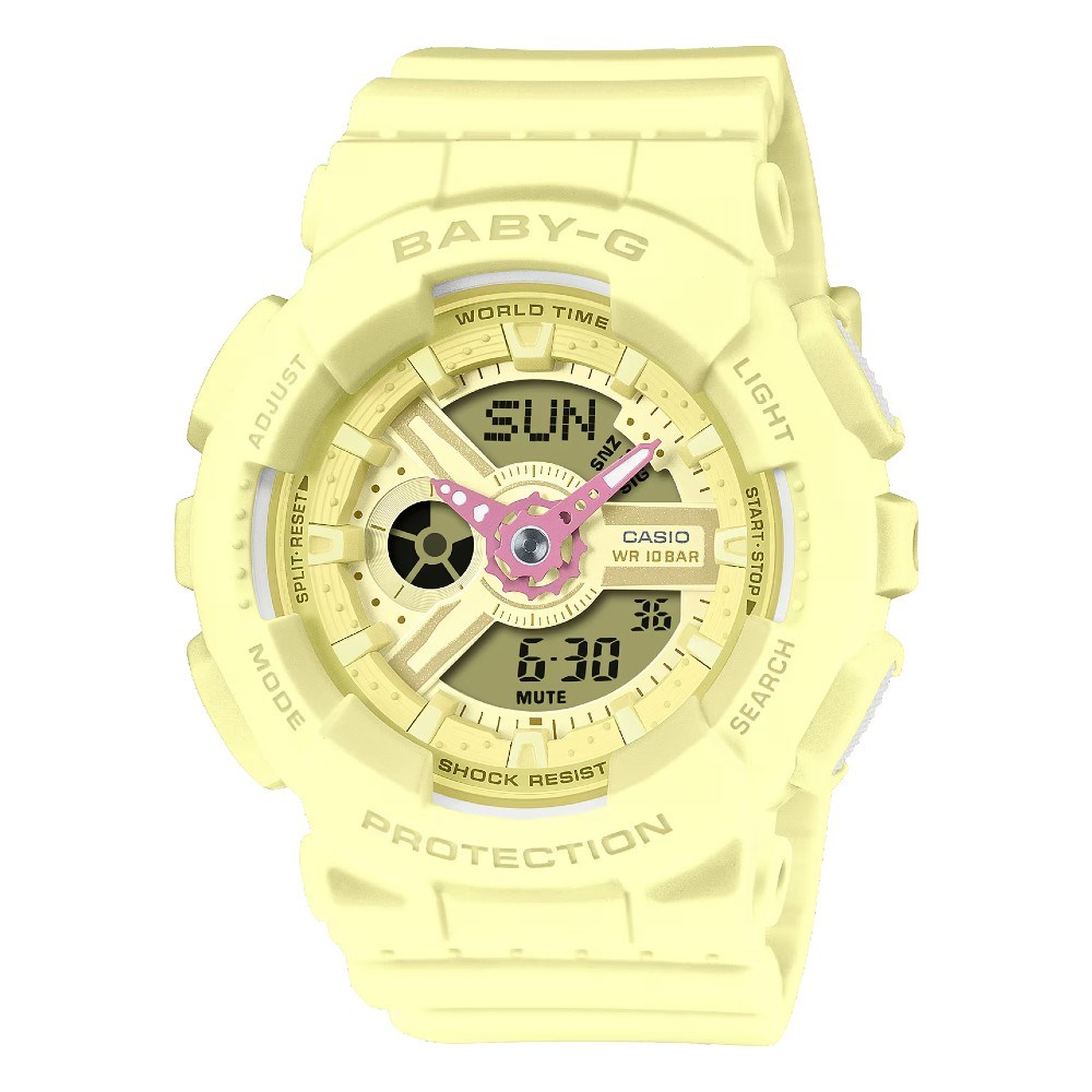 CASIO卡西歐-BABY-G-BA-110 系列-BA-110AH-9A-43.4mm