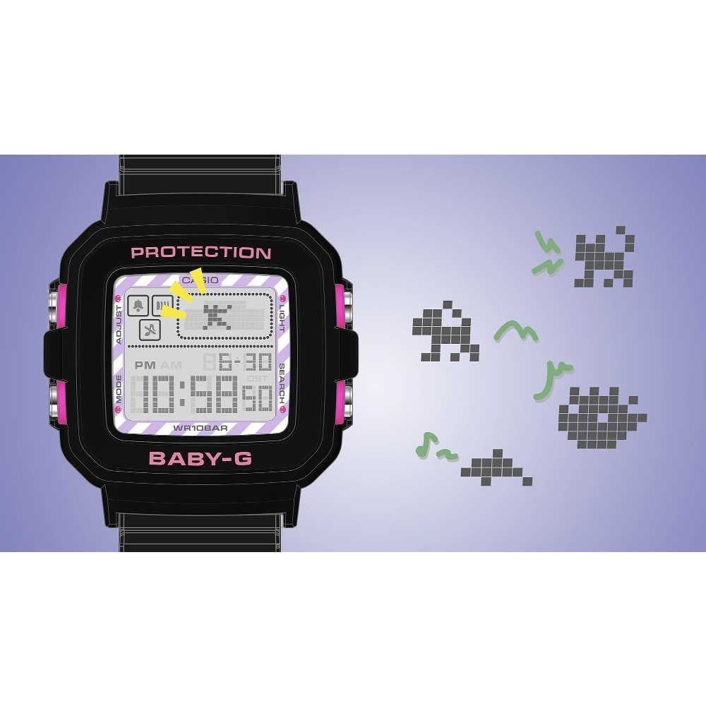CASIO卡西歐-BABY-G-BGD-10 系列-BGD-10KKM-1-39mm