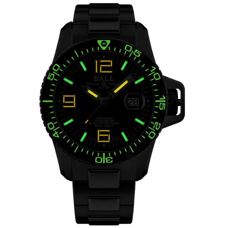 BALL WATCH 瑞士波爾錶-Engineer Hydrocarbon 工程師碳氫系列-DM3200A-S2C-BK-42mm