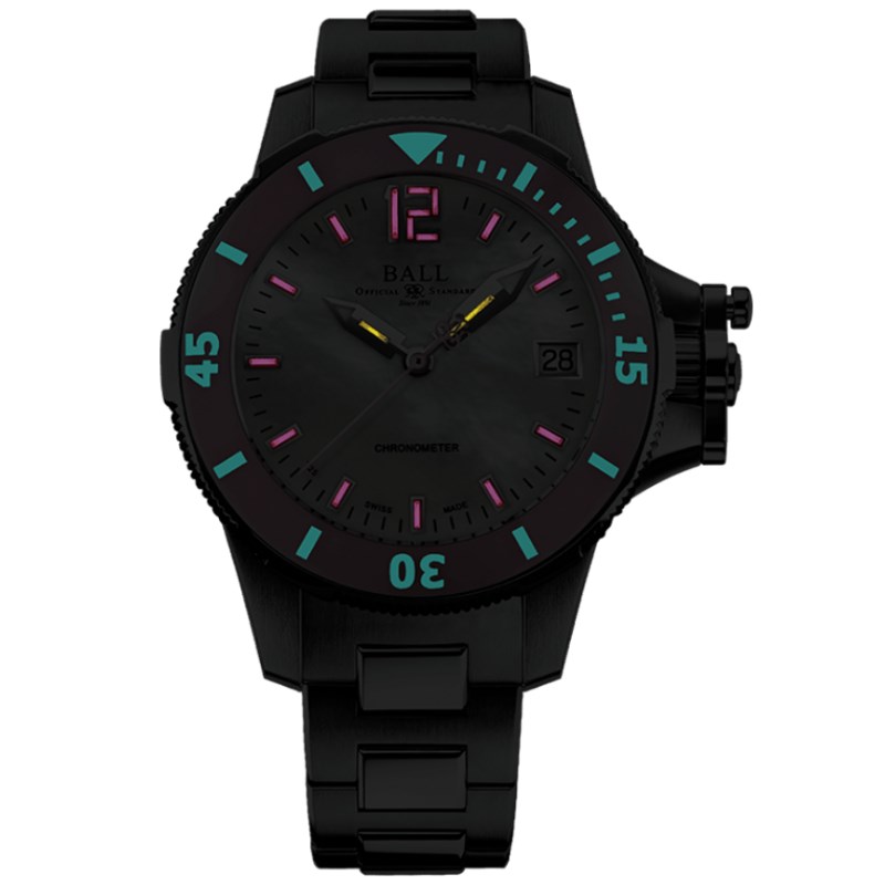 BALL WATCH 瑞士波爾錶-Engineer Hydrocarbon 工程師碳氫系列-DL2016B-S5CAJ-PK-36mm