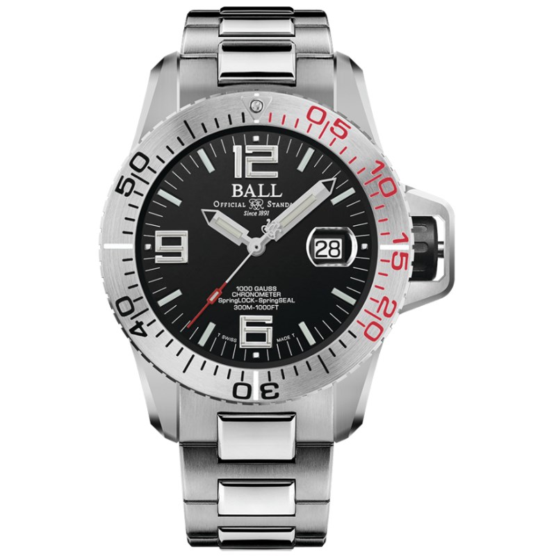 BALL WATCH 瑞士波爾錶-Engineer Hydrocarbon 工程師碳氫系列-DM3200A-S1C-BK-42mm