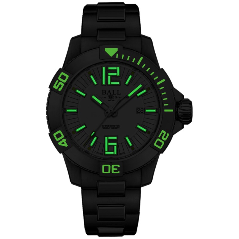 BALL WATCH 瑞士波爾錶-Engineer Hydrocarbon 工程師碳氫系列-DM3002A-SC-WH-42mm