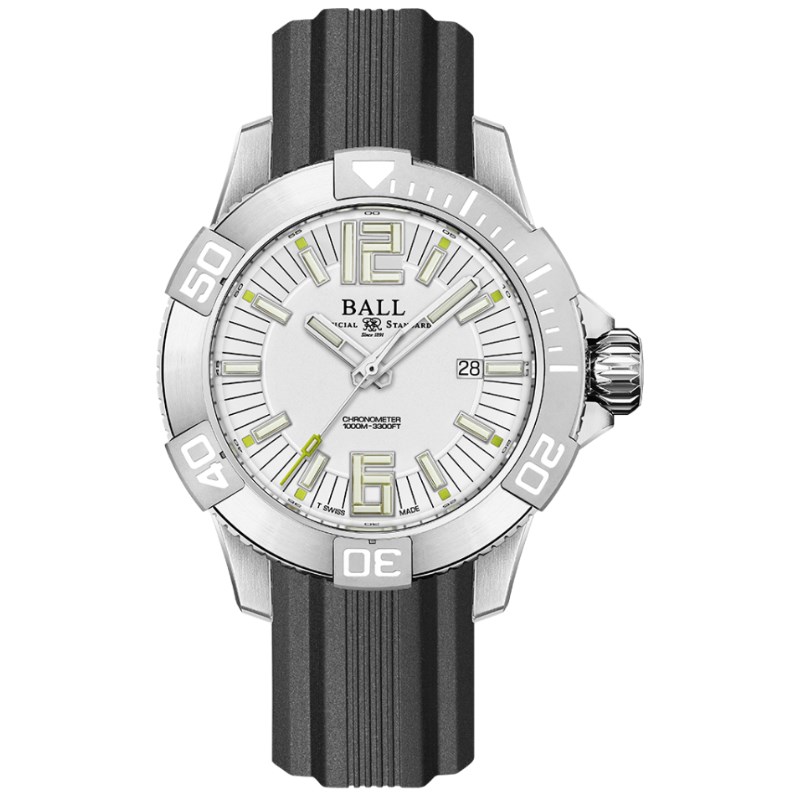 BALL WATCH 瑞士波爾錶-Engineer Hydrocarbon 工程師碳氫系列-DM3002A-PC-WH-42mm