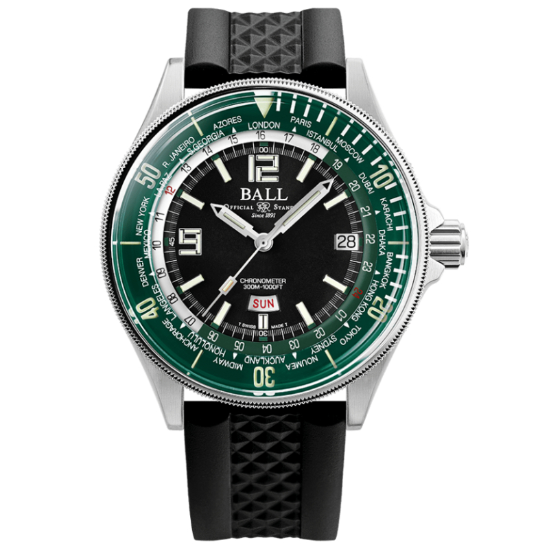 BALL WATCH 瑞士波爾錶-Engineer Master 工程師系列-DG2232A-PC-GRBK-42mm