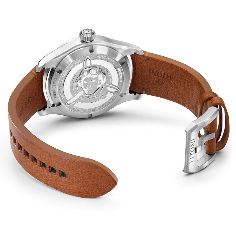 TITONI 瑞士梅花錶-AIRMASTER空中霸王系列 -73906 T-ST-724-43mm