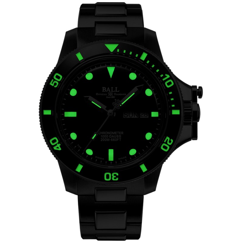 BALL WATCH 瑞士波爾錶-Engineer Hydrocarbon 工程師碳氫系列-DM2218B-S2CJ-GR-43mm