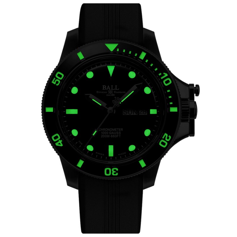 BALL WATCH 瑞士波爾錶-Engineer Hydrocarbon 工程師碳氫系列-DM2218B-P2CJ-GR-43mm