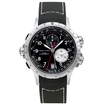Hamilton 漢米爾頓-KHAKI AVIATION卡其航空系列-H77612333-42mm-電影《終極警探4.0（Live Free or Die Hard）》（2007年）