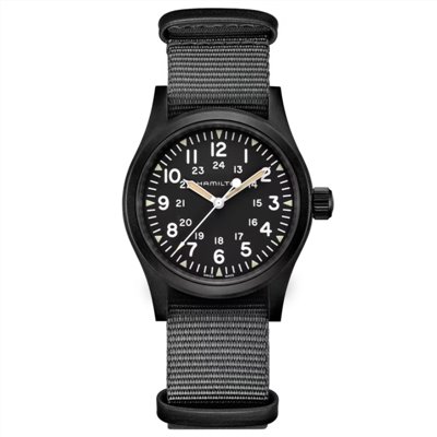 Hamilton 漢米爾頓-KHAKI FIELD卡其野戰系列-H69409930-38mm