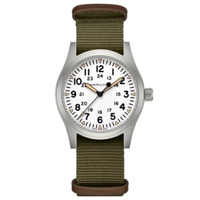 Hamilton 漢米爾頓-KHAKI FIELD卡其野戰系列-H69529913-42mm