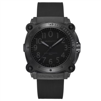 Hamilton 漢米爾頓-KHAKI NAVY卡其海軍系列-H78505330-46mm-電影《TENET天能（Tenet）》（2020年）