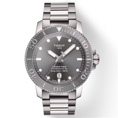 TISSOT天梭-Seastar 運動系列-T1204071108101-43mm