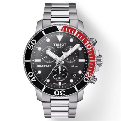 TISSOT天梭-Seastar 運動系列-T1204171105101-45.5mm