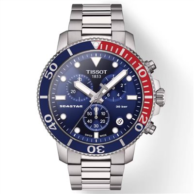 TISSOT天梭-Seastar 運動系列-T1204171104103-45.5mm
