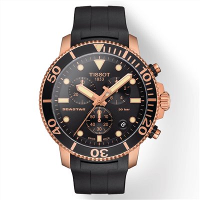 TISSOT天梭-Seastar 運動系列-T1204173705100-45.5mm