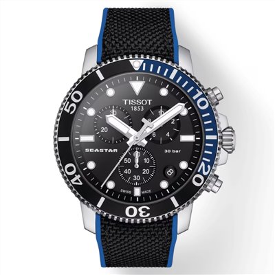 TISSOT天梭-Seastar 運動系列-T1204171705103-45.5mm