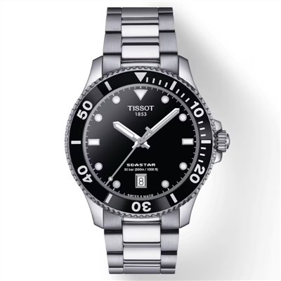 TISSOT天梭-Seastar 運動系列-T1204101105100-40mm