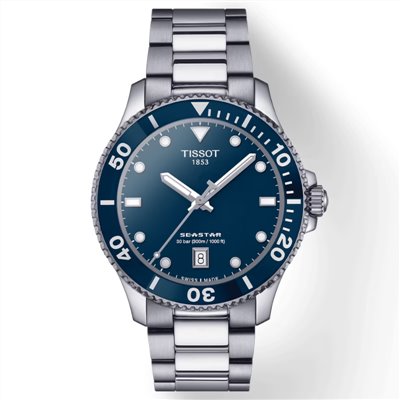 TISSOT天梭-Seastar 運動系列-T1204101104100-40mm