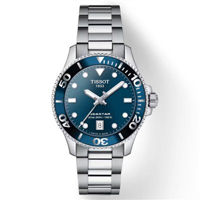 TISSOT天梭-Seastar 運動系列-T1202101104100-36mm