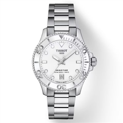 TISSOT天梭-Seastar 運動系列-T1202101101100-36mm