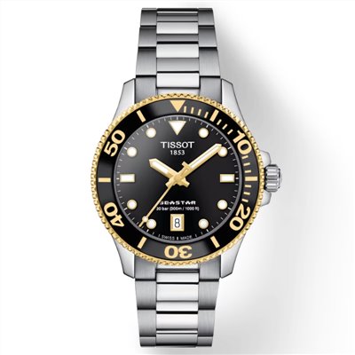 TISSOT天梭-Seastar 運動系列-T1202102105100-36mm