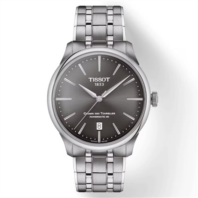 TISSOT天梭-Chemin des Tourelles杜魯爾 經典系列-T1398071106100-39mm