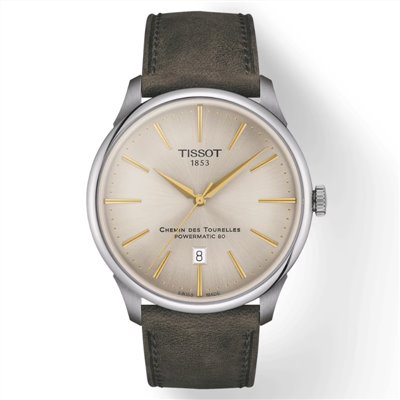 TISSOT天梭-Chemin des Tourelles杜魯爾 經典系列-T1394071626100-42mm