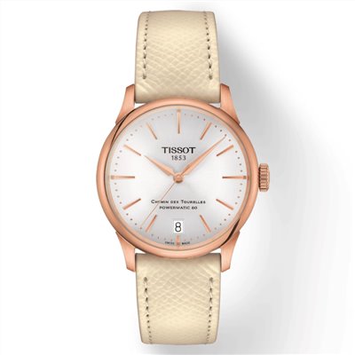 TISSOT天梭-Chemin des Tourelles杜魯爾 經典系列-T1392073603100-34mm