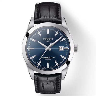 TISSOT天梭-Gentleman 紳士 經典系列-T1274071604101-40mm