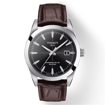 TISSOT天梭-Gentleman 紳士 經典系列-T1274071605101-40mm