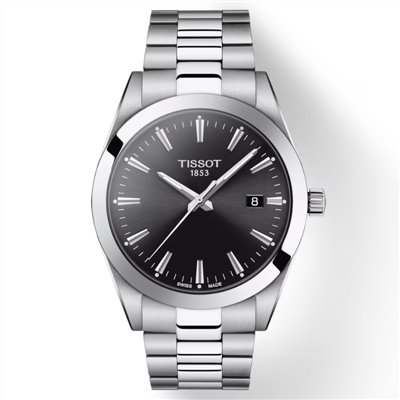 TISSOT天梭-Gentleman 紳士 經典系列-T1274101105100-40mm