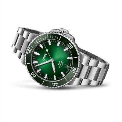 ORIS豪利時-AQUIS 系列-0140077904157-0782302PEB-43.5mm
