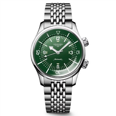 LONGINES浪琴-LEGEND DIVER復刻傳奇潛水系列-L37644066-39.00mm
