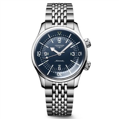 LONGINES浪琴-LEGEND DIVER復刻傳奇潛水系列-L37644907-39.00mm