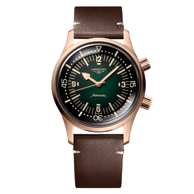 LONGINES浪琴-LEGEND DIVER復刻傳奇潛水系列-L37741502-42.00mm