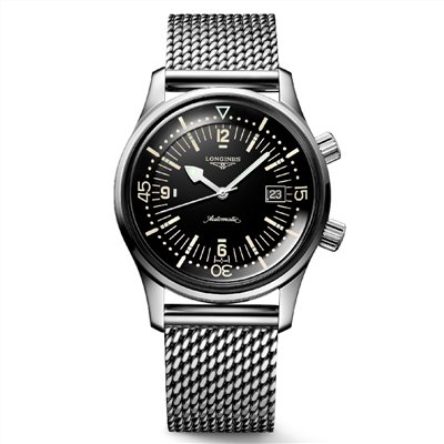 LONGINES浪琴-LEGEND DIVER復刻傳奇潛水系列-L37744506-42.00mm