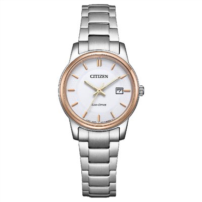 CITIZEN 星辰-PAIR對錶-EW2319-71A-27.50mm