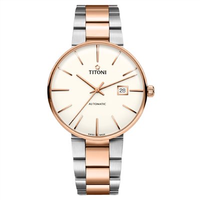TITONI 瑞士梅花錶-AIRMASTER空中霸王系列 - 83627 SRG-606 - 42mm