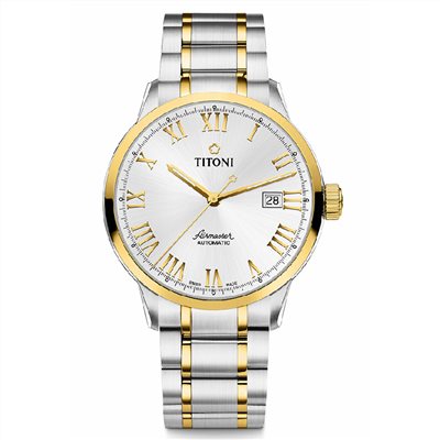 TITONI 瑞士梅花錶-AIRMASTER空中霸王系列 - 83733 SY-561 - 40mm