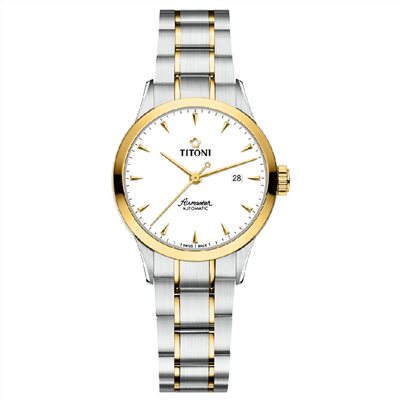 TITONI 瑞士梅花錶-AIRMASTER空中霸王系列 - 23733 SY-583 - 29mm