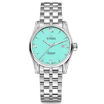 TITONI 瑞士梅花錶-AIRMASTER空中霸王系列 - 23908 S-691 - 29mm