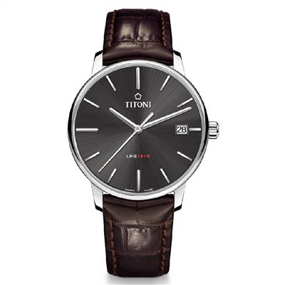 TITONI 瑞士梅花錶 - LINE1919系列 - 83919 S-ST-576 - 40mm