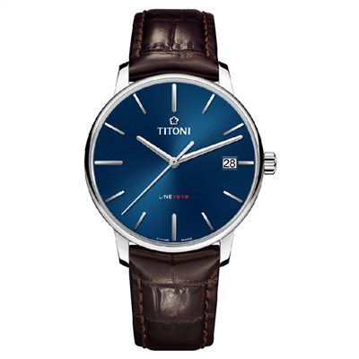 TITONI 瑞士梅花錶 - LINE1919系列 - 83919 S-ST-612 - 40mm