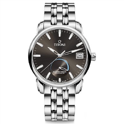 TITONI 瑞士梅花錶 - MASTER_SER.大師系列 - 94388 S-579 - 41mm