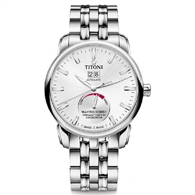 TITONI 瑞士梅花錶 - MASTER_SER.大師系列 - 94688 S-578 - 41mm