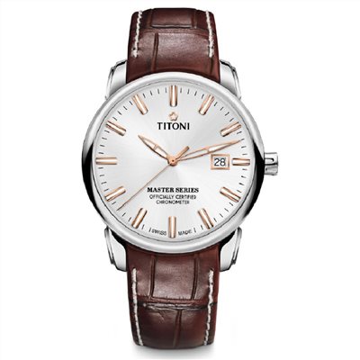 TITONI 瑞士梅花錶 - 大師系列十二生肖限量錶 - 83188 S-ST-575RZ - 41mm
